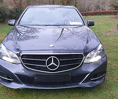 2014 MERCEDES E300 HYBRID 2.1 DIESEL.  TAXED UNTIL 2023 NCT UNTIL 10 2023