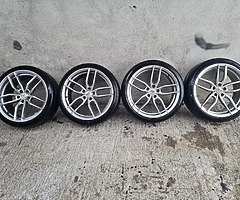 19" AVA alloy wheels 5x112