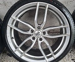 19" AVA alloy wheels 5x112