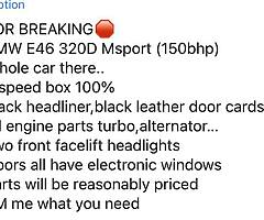 BMW E46 320D BREAKING - Image 7/8