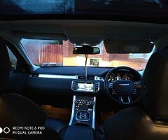 161 Range Rover evoque 2,0d ,Nct,tax,black roof,sat nav,2 keys,2 owners,120 k mls,8 speed auto-23500 - Image 3/9