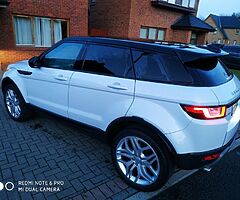 161 Range Rover evoque 2,0d ,Nct,tax,black roof,sat nav,2 keys,2 owners,120 k mls,8 speed auto-23500 - Image 7/9