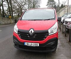 2016 2016 RENAULT TRAFIC 1.6 CDTI TRE SEATER COMMERCIAL VAN  TRAFIC