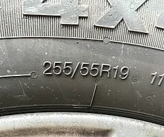 255/55/19 Goodyear tyres used - Image 10/10