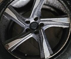 Alloys ,5x108 ,geniue volvo r ,needs tyres - Image 5/5