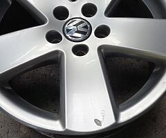 17" genuine vw alloys