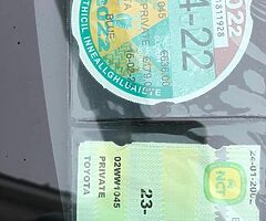 2002 Toyota Celica NCT and TAX