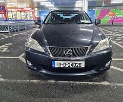 Lexus is 220d just passed nct util October