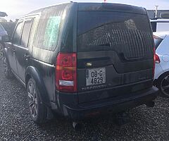 Land Rover discovery 
2008