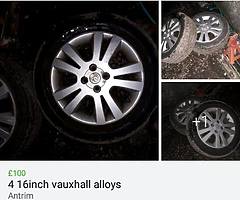Vauxhall wheels