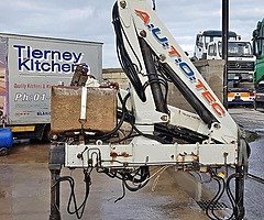 8ton pm crane 2ext piped for grab