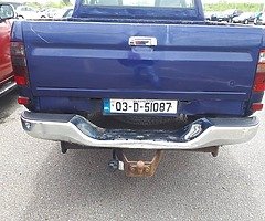 2003 Hilux 2.5 L CREW CAB - CVRT Expired - Price as is E2900