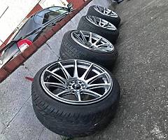 Jr xxr 9.5j 5x112 and 5x114.3 swaps or cash