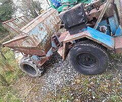 Dumper 4×4 for sale parked up 5 yers,no runnig