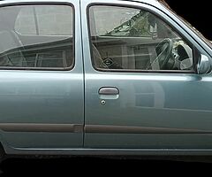 01 nissan micra. Selling for a friend.