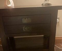 Tv unit €80 sitting room unit €60 matching set or can be sold seperate.