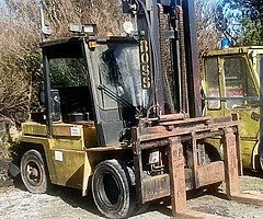 7 Ton Boss Forklift Good Condition Very Little Work Done Perkins 4 Cylinder Engine Can Lift 10 Ton,