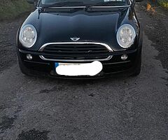 Mini cooper for sale 1.6 petrol no nct or tax good little car to drive