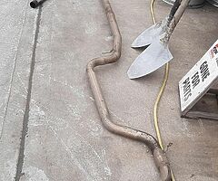 Full stainless Straight pipe