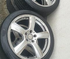 Mercedes alloys R18