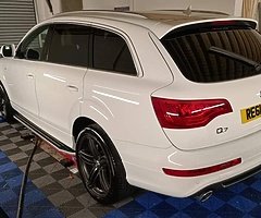 White 2012 Audi Q7 3.0TDI 245BHP Quattro S Line Plus 5dr 8 speed for sale may swap or P/X - Image 3/8