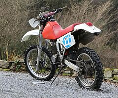 1989 honda xlr250 with irish registration book