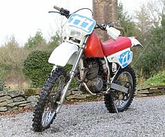 1989 honda xlr250 with irish registration book