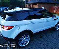 161 Range Rover evoque 2,0d automatic,nct,tax,4*4,black panoramic roof,2 keys,loads extras-27250€