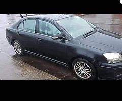 Toyota Avensis diesel some parts available only