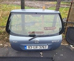 tailgate toyota corolla