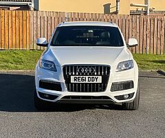 White 2012 Audi Q7 3.0TDI 245BHP Quattro S Line Plus 5dr 8 speed for sale may swap or P/X - Image 3/10