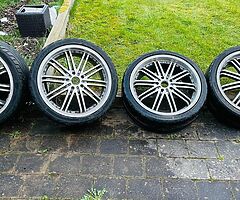 19 Inch wheel with  tyres for VW,Audi,Mercedes,BMW