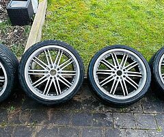 19 Inch wheel with  tyres for VW,Audi,Mercedes,BMW