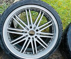 19 Inch wheel with  tyres for VW,Audi,Mercedes,BMW - Image 3/5