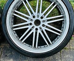19 Inch wheel with  tyres for VW,Audi,Mercedes,BMW - Image 4/5