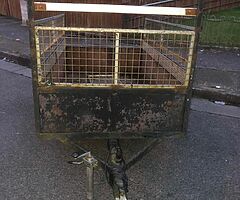 7x4 car trailer