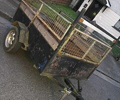 7x4 car trailer