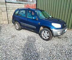 2002 TOYOTA RAV4 FOR EXPORT.