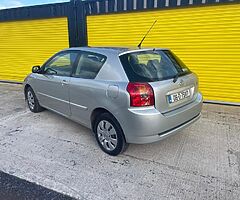 Toyota Corolla new NCT