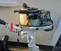 4-stroke  outboard  Johnson-4 hp - Image 5/7