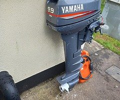2-stroke  outboard  Yamaha-9,9-15 hp