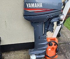 2-stroke  outboard  Yamaha-9,9-15 hp