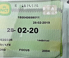 Ford Focus 04 Zetec