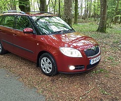 SKODA FABIA 1.2i COMBI MANUAL , 138 KLMS , 2 PRIVATE OWNER CAR . 2008 @ REDDY 2 DRIVE LTD KILDARE - Image 6/10