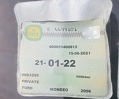 Ford mondeo 1.8 petrol - Image 6/7