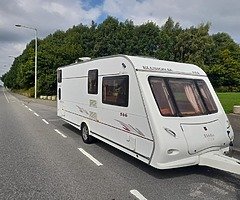 08 Eldiss caravan 6 berth & Full Awning
