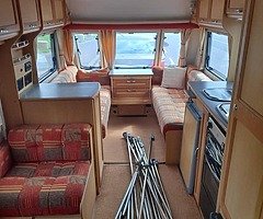08 Eldiss caravan 6 berth & Full Awning - Image 4/8