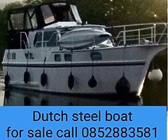 For sale Dutch steel 8/10 berth