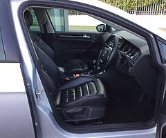 2017 2017 VW GOLF HIGHLINE 1.6 TDI 115 BHP LEATHER INT NCT 4/23 OR 358 P/M  GOLF - Image 9/10