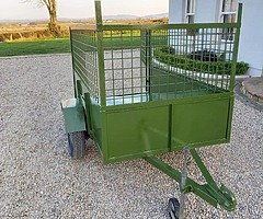 Steel car trailer - Image 6/9